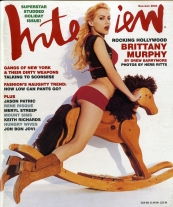 INTERVIEW magazine cover January 2003