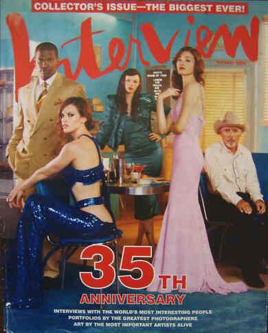 INTERVIEW magazine cover October 2004