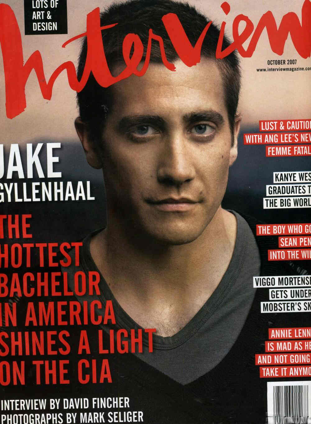 INTERVIEW magazine cover October 2007