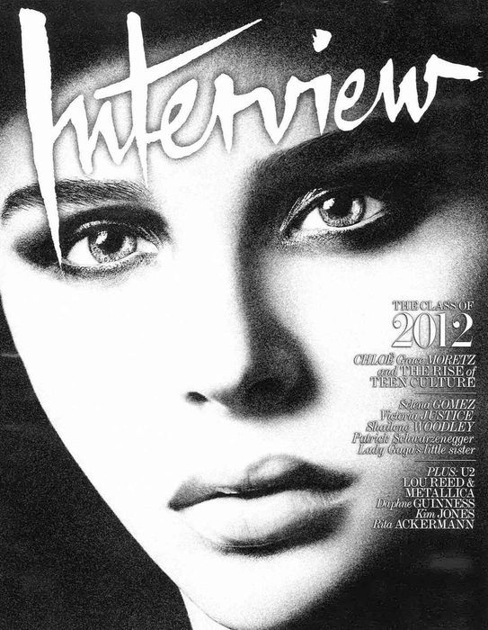 INTERVIEW magazine cover November 2011