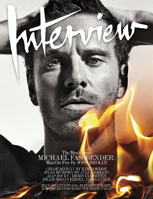 INTERVIEW magazine cover February 2012
