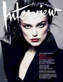INTERVIEW magazine cover April 2012