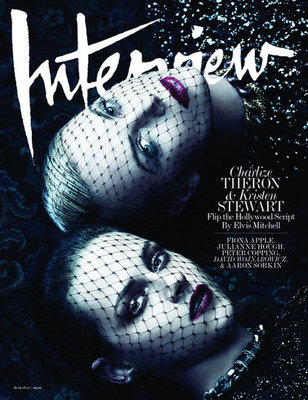 INTERVIEW magazine side cover June/July 2012