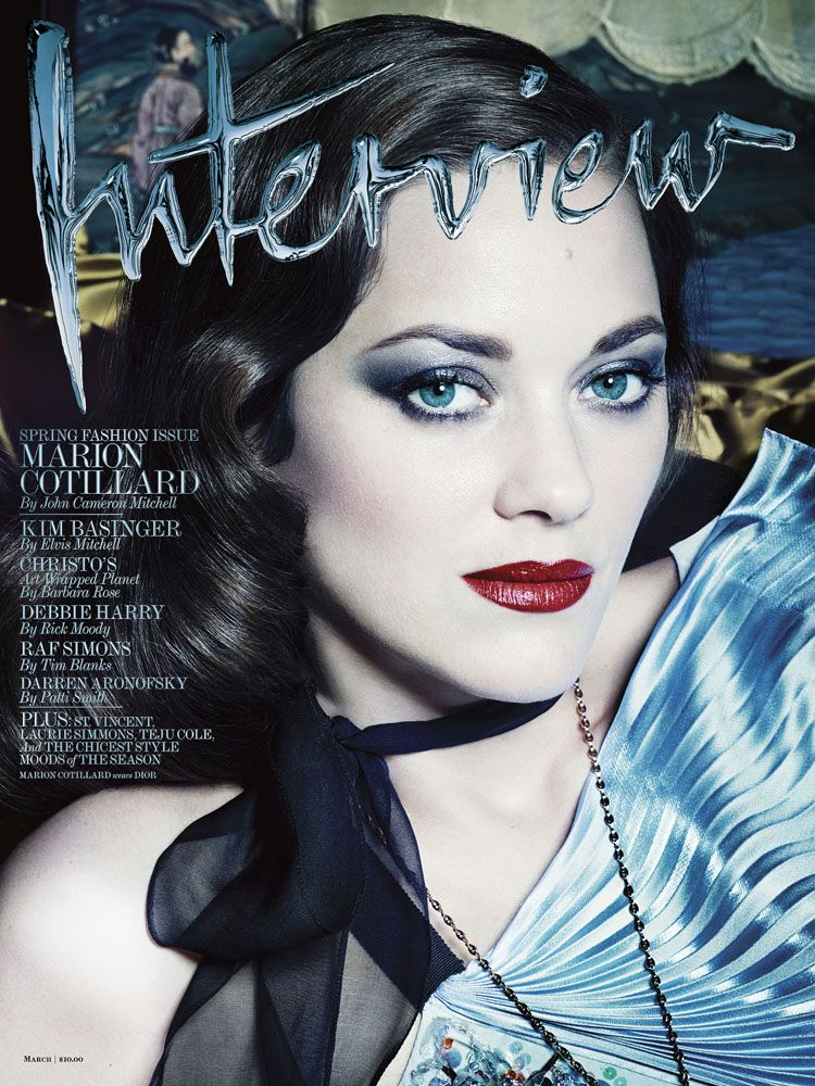 INTERVIEW magazine cover March 2014
