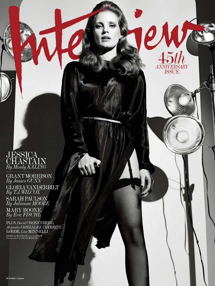 INTERVIEW magazine cover October 2014