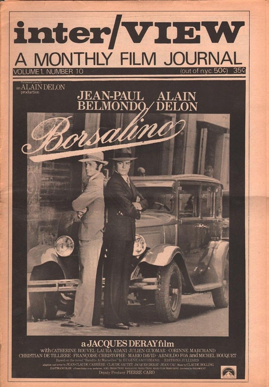 INTERVIEW magazine cover Issue 10 June 1970