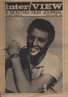 INTERVIEW magazine cover Issue 12 August 1970