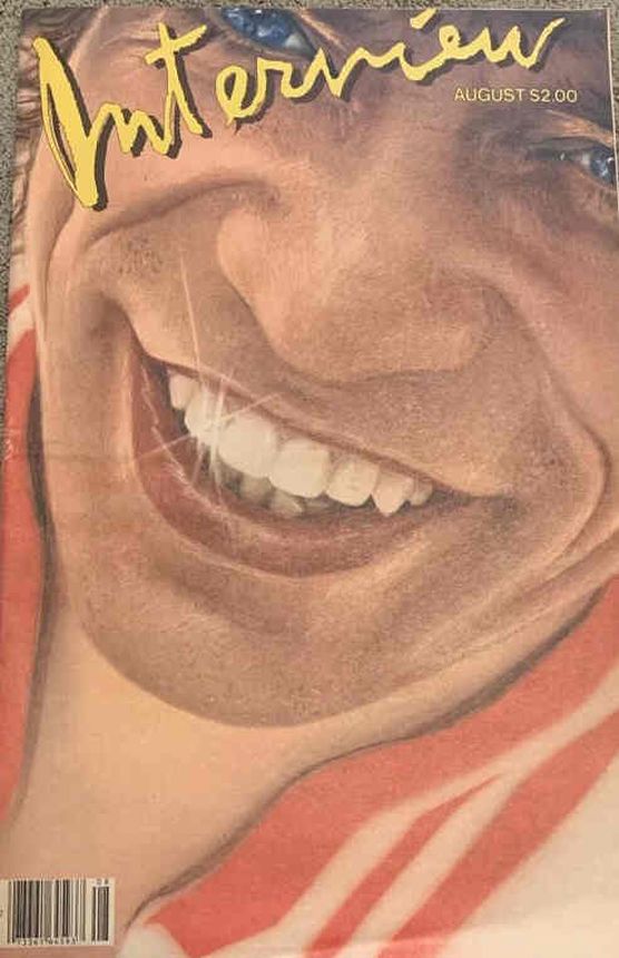 INTERVIEW magazine cover August 1981