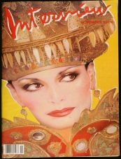INTERVIEW magazine cover November 1981
