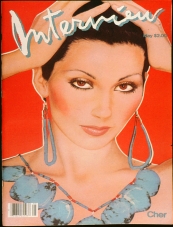INTERVIEW magazine cover May 1982