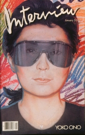 INTERVIEW magazine cover January 1985