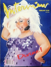 INTERVIEW magazine cover February 1988