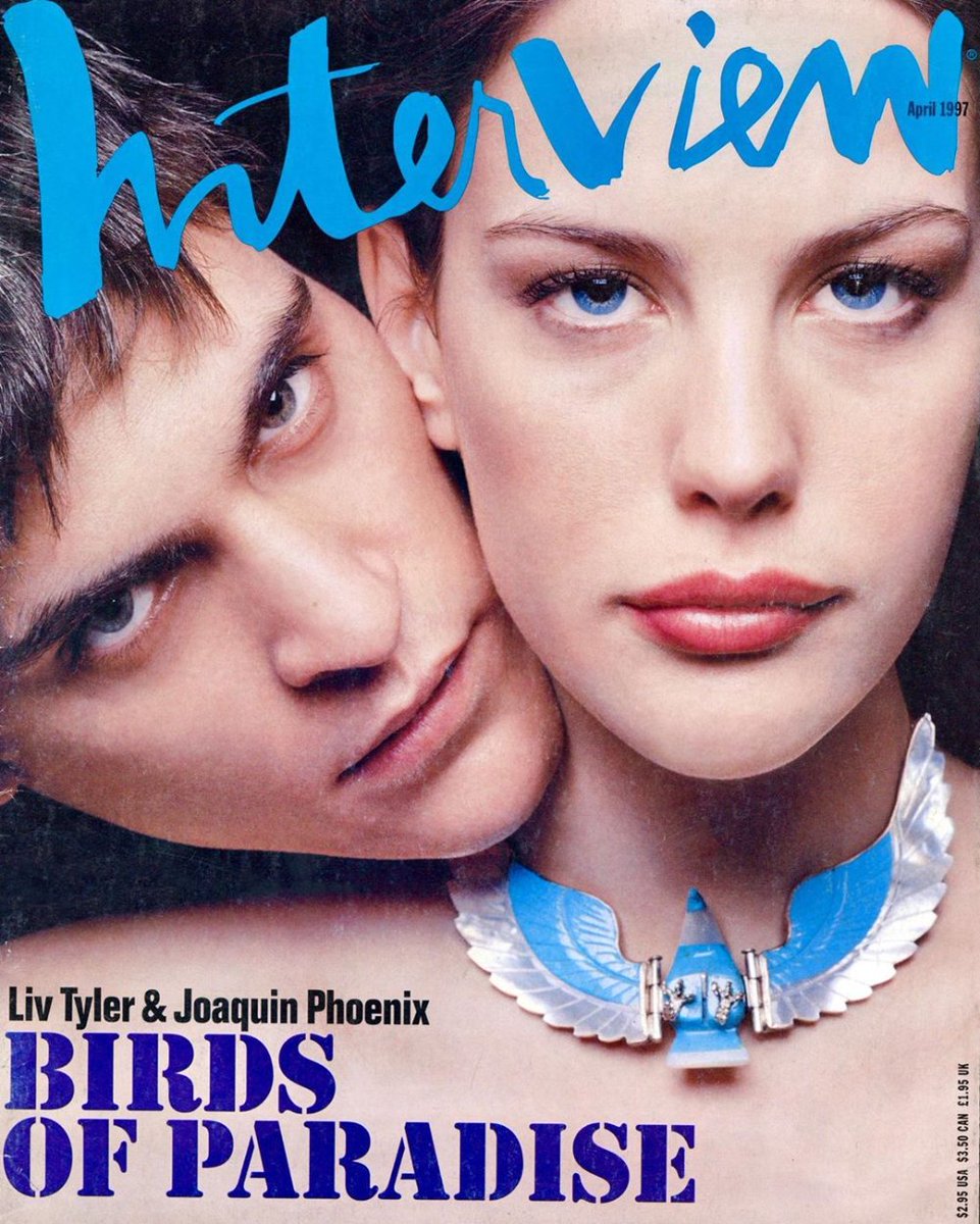INTERVIEW magazine cover April 1997