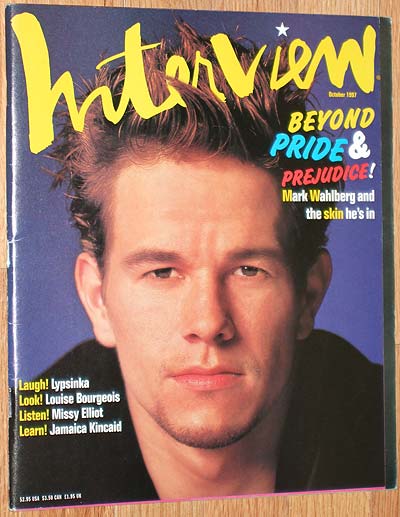 INTERVIEW magazine cover October 1997