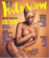 INTERVIEW magazine cover November 1999