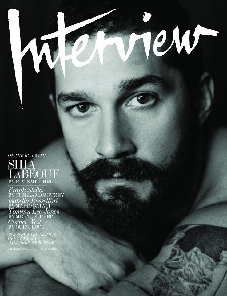 INTERVIEW magazine cover  November 2014