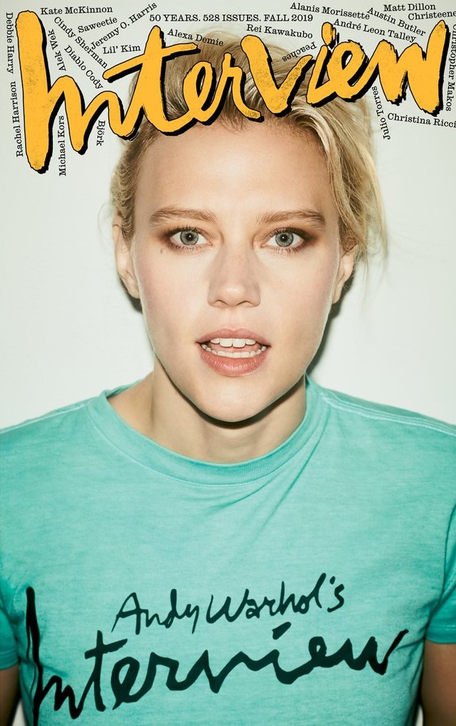 INTERVIEW magazine cover Issue 528 Fall 2019