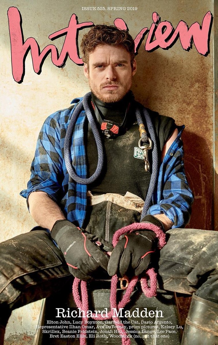 INTERVIEW magazine cover Issue 525 Spring 2019