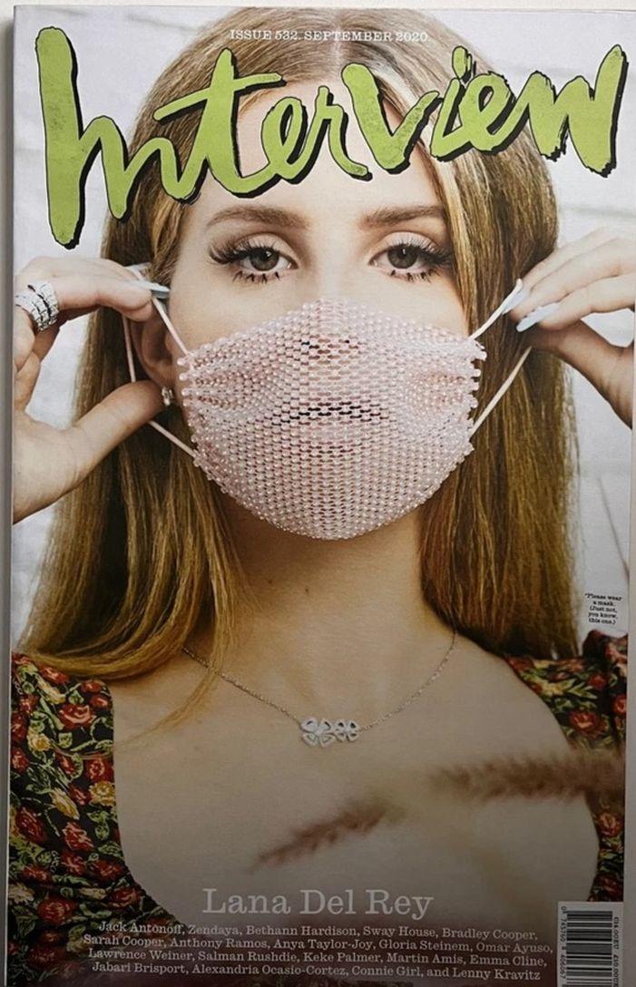INTERVIEW magazine cover Issue 532  September 2020