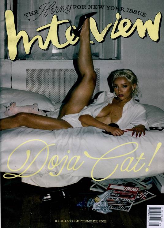 INTERVIEW magazine cover Issue 538 September 2021