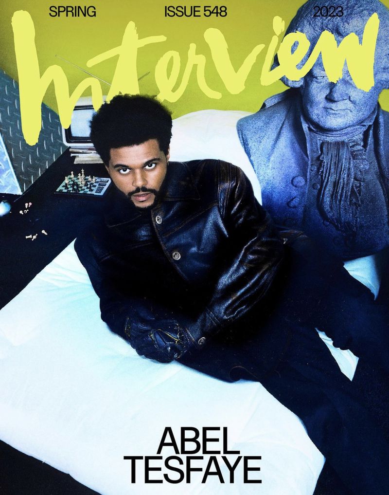 INTERVIEW magazine cover Issue 548 Spring 2023