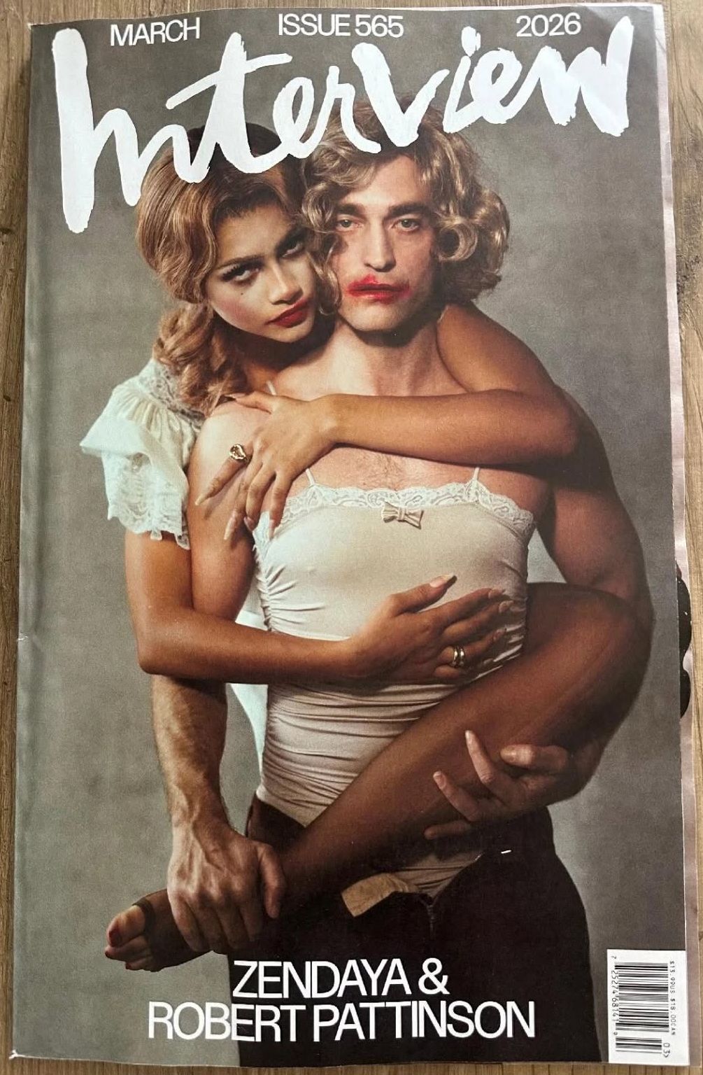 INTERVIEW magazine cover Issue 565  March 2026