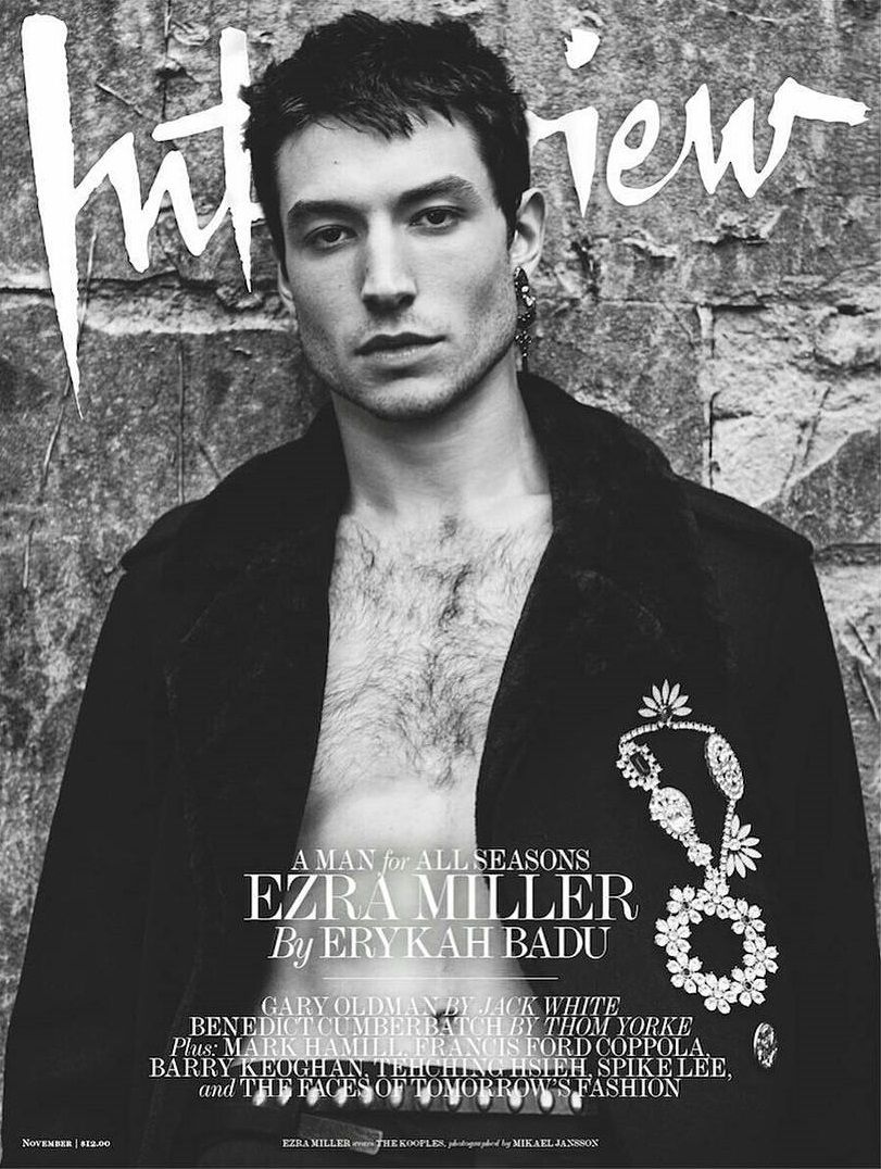 INTERVIEW magazine cover  November 2017