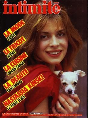 INTIMITE magazine cover June 1984