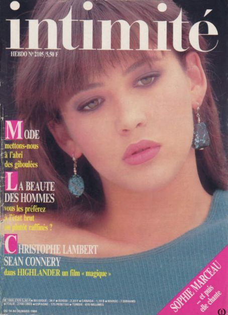 INTIMITE magazine cover Issue 2105 14 March 1986