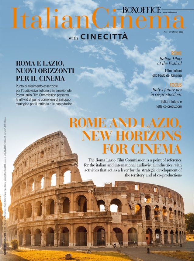 ITALIAN CINEMA magazine cover Issue 4  October 2022
