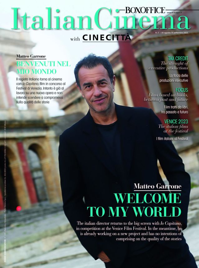 ITALIAN CINEMA magazine cover Issue 3  August/September 2023