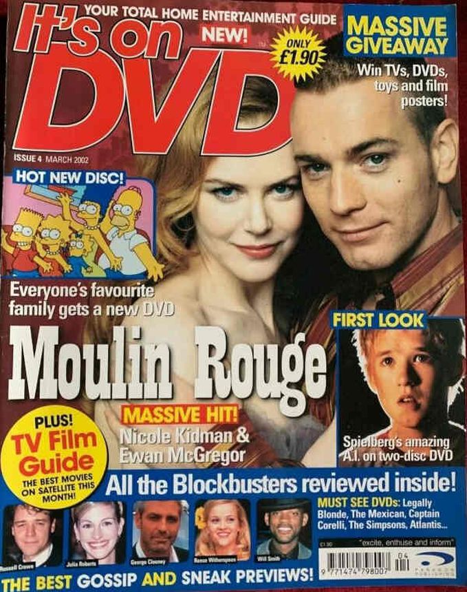 ITS ON DVD magazine side cover Issue 4  March 2002