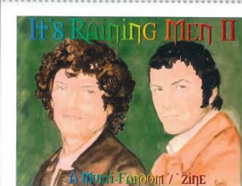 ITS RAINING MEN magazine cover Issue 2 October 2001