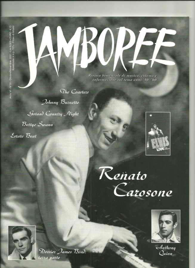 JAMBOREE magazine cover Issue 30 October/November 2001