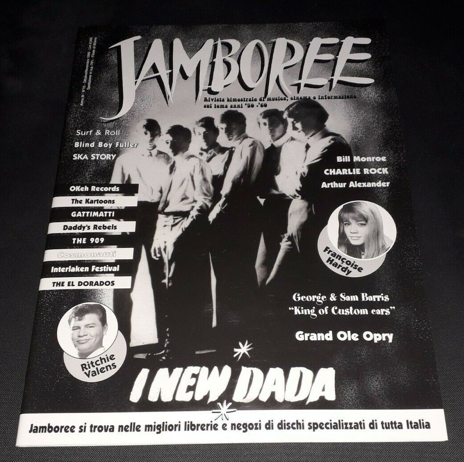 JAMBOREE magazine side cover Issue 15 October/November 1998