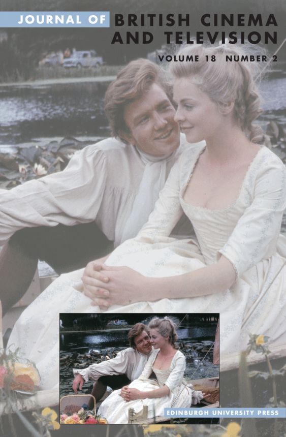 JOURNAL OF BRITISH CINEMA AND TELEVISION magazine side cover  April 2021