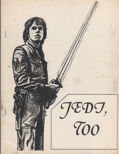 JEDI magazine side cover Issue 2  1982