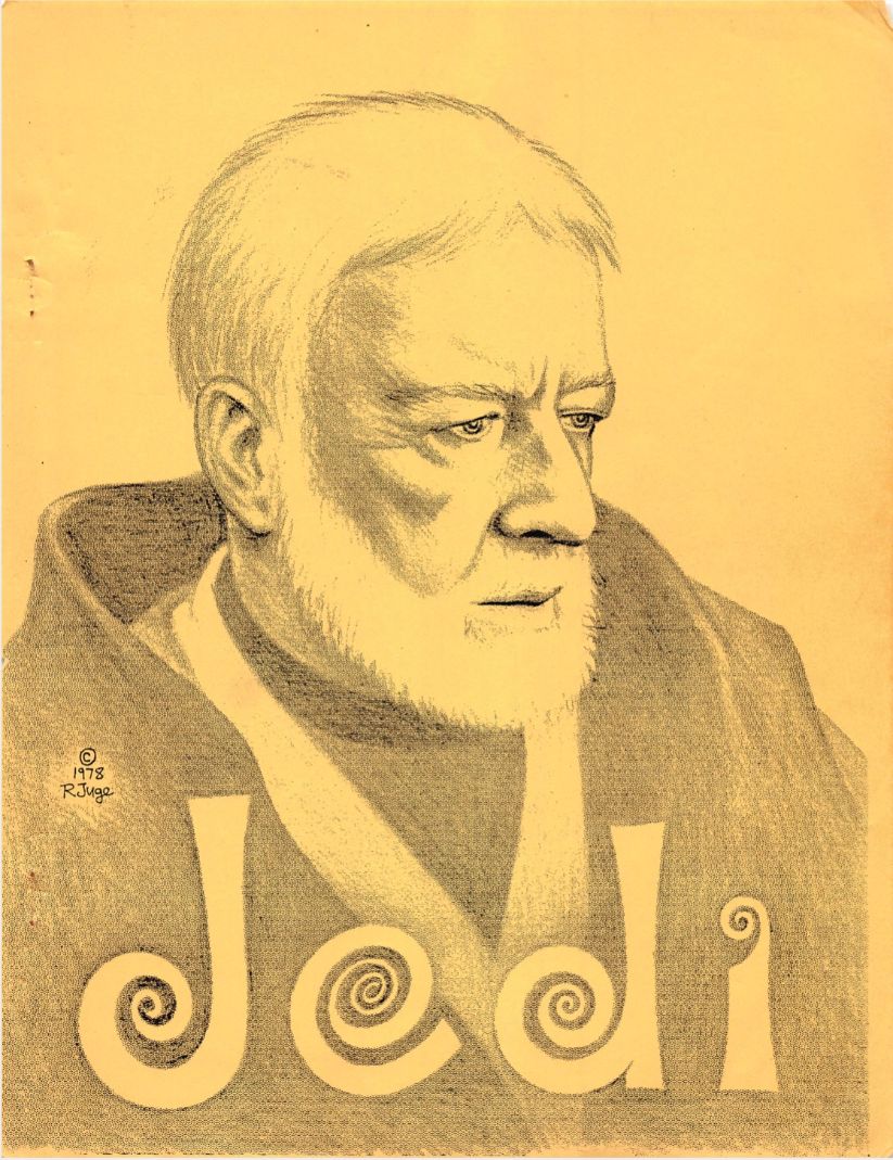 JEDI magazine side cover Issue 1  May 1981
