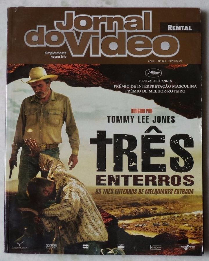 JORNAL DO VIDEO magazine side cover Issue 260 July 2006