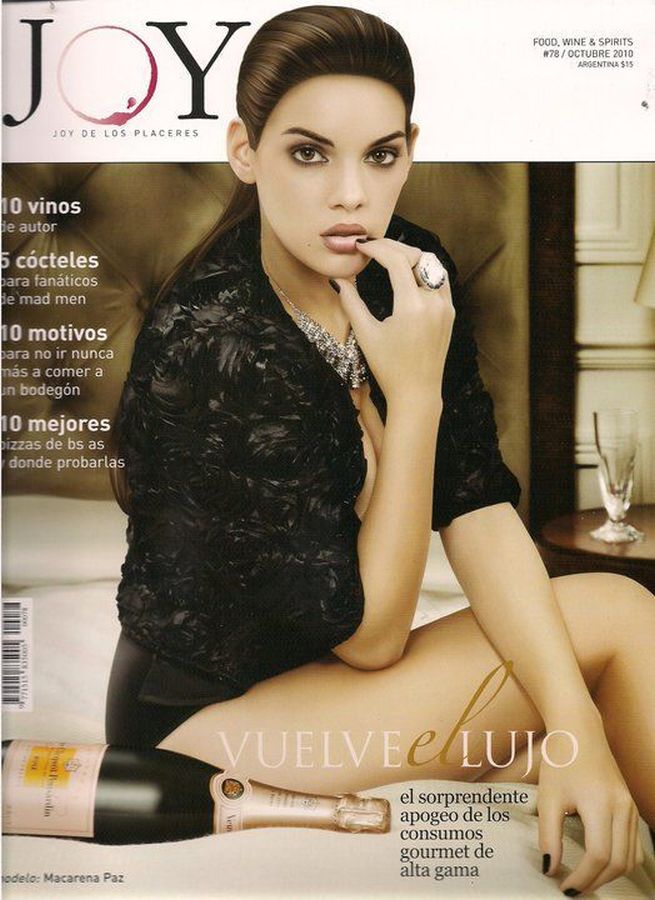 JOY ARGENTINA magazine cover  October 2010