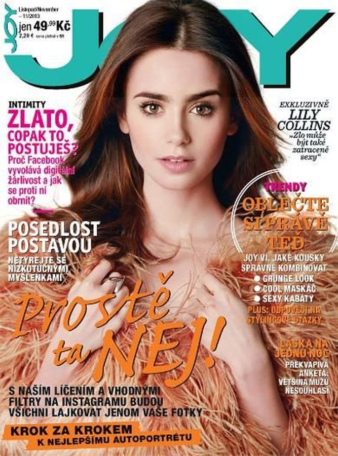 JOY CZECHOSLOVAKIA magazine cover  November 2013