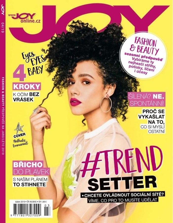 JOY CZECHOSLOVAKIA magazine cover  April 2019