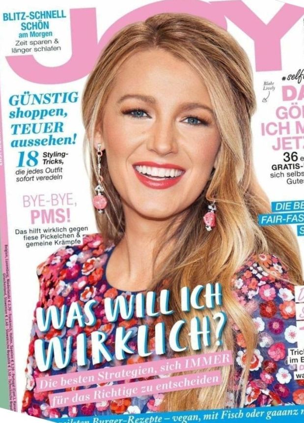 JOY GERMANY magazine cover  May 2020