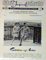FILM JUGEND SCHULE magazine side cover Issue 7  1953
