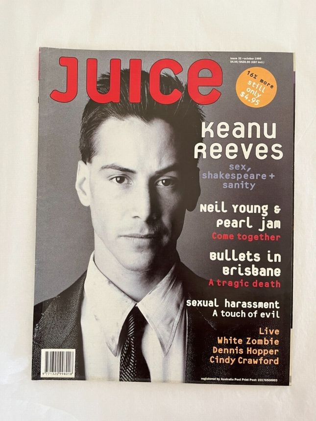 JUICE magazine cover Issue 32  October 1995