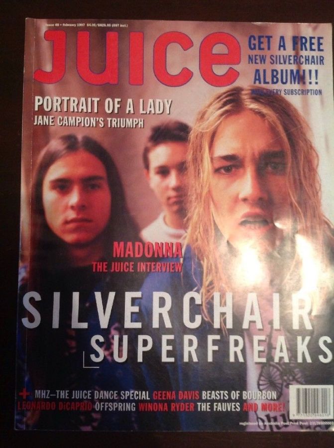 JUICE magazine side cover Issue 48  February 1997