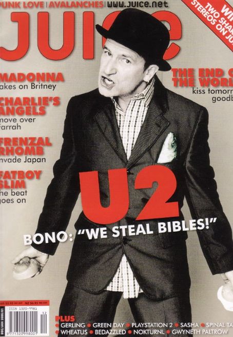 JUICE magazine cover Issue 97 December 2000