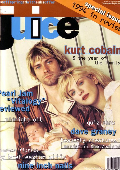 JUICE magazine side cover January 1994