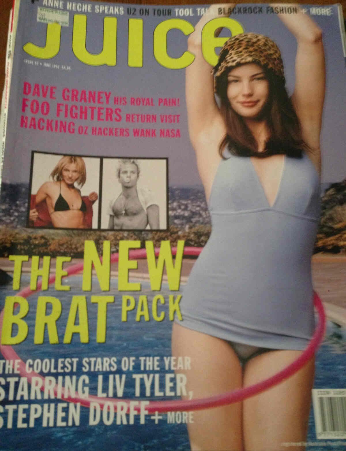JUICE magazine side cover Issue 53 July 1997