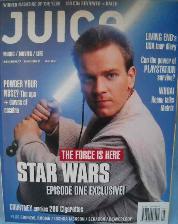 JUICE magazine cover Issue 77 May 1999
